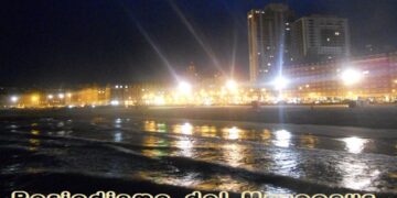 Playas repletas y más de 40 grados de sensación térmica en Mar del Plata