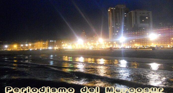 Playas repletas y más de 40 grados de sensación térmica en Mar del Plata