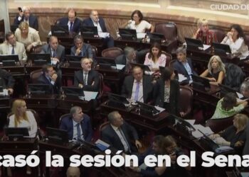Fracasó la sesión del Senado cuando JxC abandonó el recinto en desacuerdo con el temario