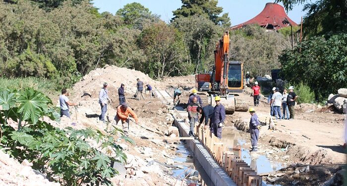 Avanza la obra del nuevo Borde Costero del Barrio Rodrigo Bueno