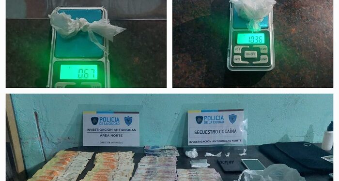 Detienen a tres dealers y secuestran cocaína en el Barrio 31