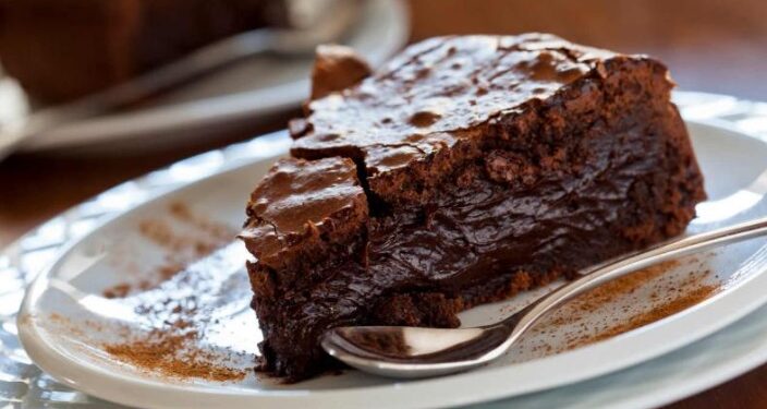 Torta húmeda de chocolate sin Tacc