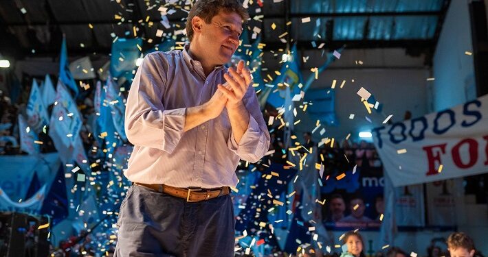 Amplia ventaja de Melella con el 97% de los votos escrutados en Tierra del Fuego