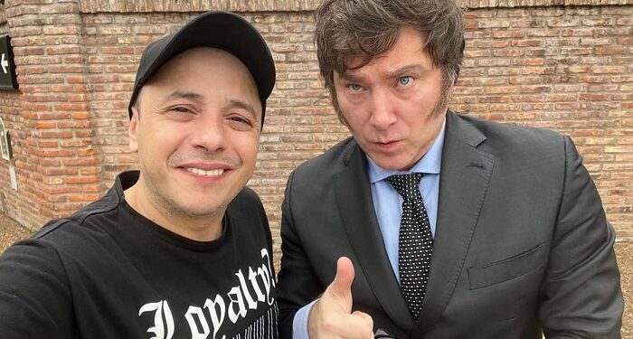 Javier Milei confirmó que el ‘Dipy’ será el candidato a intendente de La Matanza por La Libertad Avanza