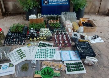 Desbarataron el laboratorio de «La Farmacéutica», una mujer que producía y vendía sustancias medicinales con cannabis sin autorización