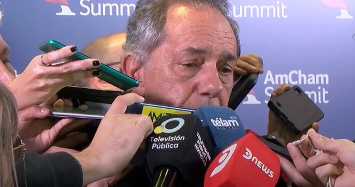 Daniel Scioli: “Tengo un gran optimismo porque creo que los trabajadores van a ir a votar en defensa propia”