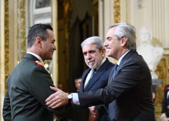 El Presidente encabezó la ceremonia de ascenso en las Fuerzas de Seguridad