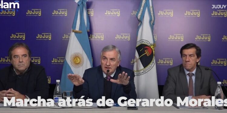 En medio de las protestas, Gerardo Morales anunció que derogará decreto que criminaliza la protesta