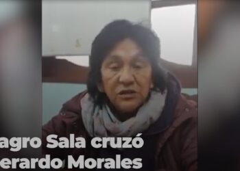 Milagro Sala cruzó a Gerardo Morales sobre las protestas en Jujuy: «Hacete cargo»