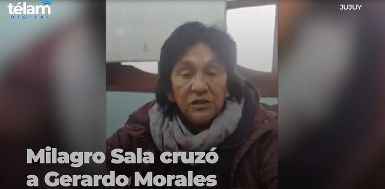 Milagro Sala cruzó a Gerardo Morales sobre las protestas en Jujuy: «Hacete cargo»