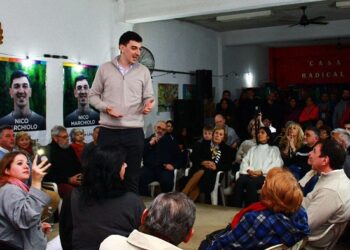 Nicolás Marchiolo propuso «cortar con un Vicente López para pocos y elegir el que nos merecemos»