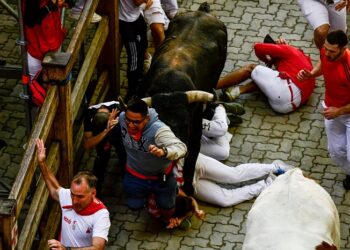 Concluyeron los encierros de San Fermín con un total de 35 heridos