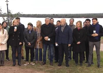 Horacio Rodríguez Larreta  habló, junto a su equipo, desde Rosario-Santa Fe sobre  medidas de seguridad  para atacar al narcotráfico