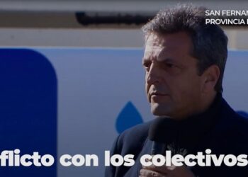 Sergio Massa: «A los parásitos del Estado que pretenden extorsionar, les decimos que no les tenemos miedo»