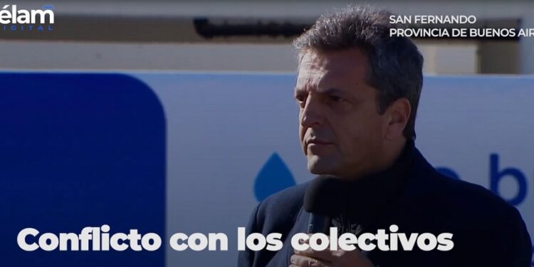 Sergio Massa: «A los parásitos del Estado que pretenden extorsionar, les decimos que no les tenemos miedo»