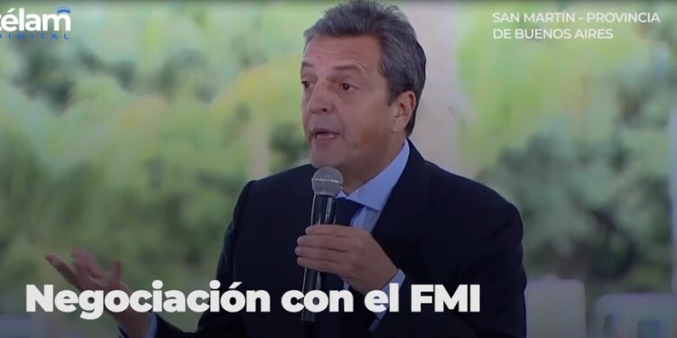 Sergio Massa: «Argentina va a acordar con el Fondo, pero va a acordar defendiendo los intereses del país»