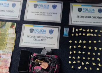 Cae una dealer que llevaba cocaína bajo su ropa interior