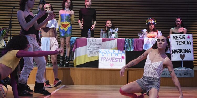 Cerró en el CCK la «kiki session», un arte performático popularizado en los ’90 por Madonna