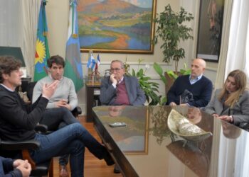 Martín Lousteau viajó a Tandil para apoyar a los candidatos de Juntos por el Cambio a la intendencia y a la legislatura provincial