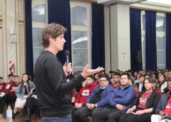 Martín Lousteau habló ante 2500 jóvenes en el Congreso Nacional de Derecho que organizó la Franja Morada