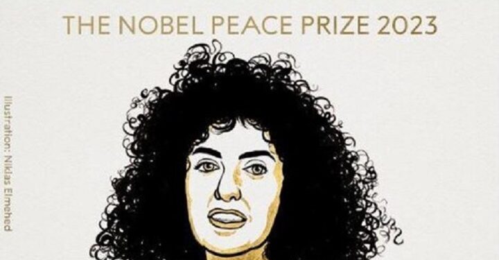 Premio Nobel de la Paz para una activista iraní encarcelada desde 2016