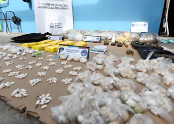 Cayó red narco de «el Techito”: más de 26 kilos de drogas, armas y cinco detenidos