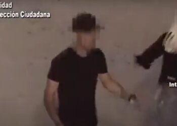 Detienen a un joven que quedó registrado por las cámaras cuando agredía a su pareja en Tigre