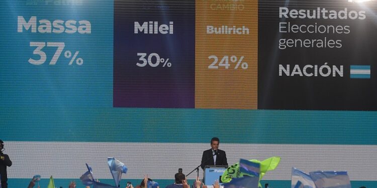 Tras quedar primero, Massa declaró el final de la grieta y reiteró llamado a la «unidad nacional»