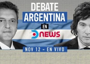 DNEWS emitirá el último debate presidencial de Argentina en vivo para Latinoamérica