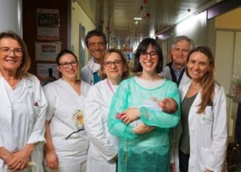 Una proeza médica con un bebé recién nacido operado del corazón