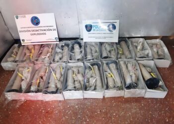 Más de 1.400 piezas de pirotecnia clandestina y casi 400 medicamentos secuestrados durante inspecciones en Constitución y La Boca
