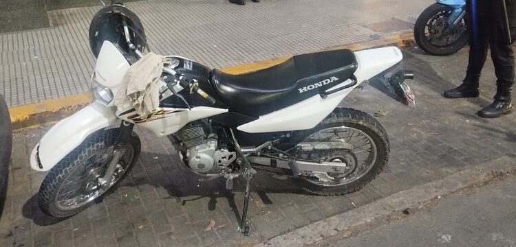 Caen dos motochorros en el centro porteño