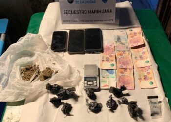 Desarticulan banda narco en Barrio Fraga: tres detenidos y el secuestro de fentanilo, cocaína y efedrina