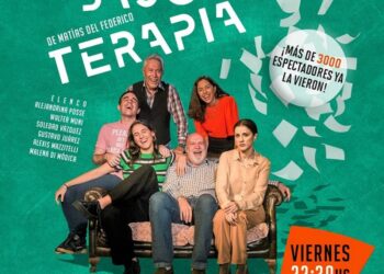 Continúa «Bajo terapia» en su segunda temporada, una obra de Matías Del Federico