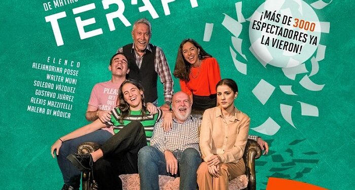 Continúa «Bajo terapia» en su segunda temporada, una obra de Matías Del Federico