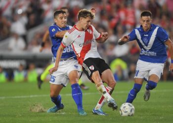 Aplastante goleada de River sobre Vélez en el Monumental