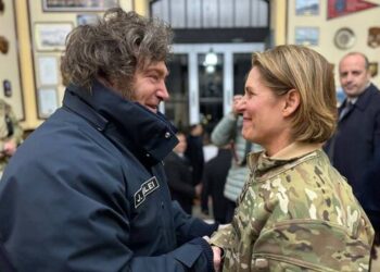 Javier Milei quiere que Argentina sea «socio global» de la OTAN