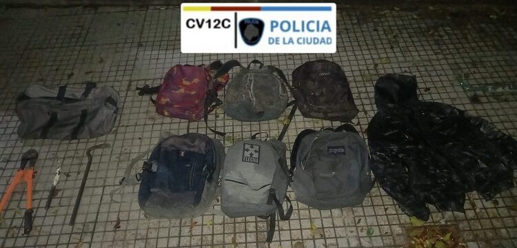 Caen dos ladrones que quisieron robar en una escuela de Villa Urquiza