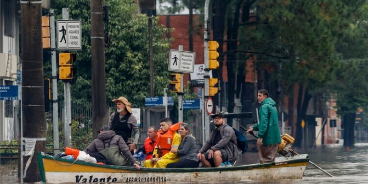 Drama sin fin en Rio Grande do Sul, donde sigue lloviendo