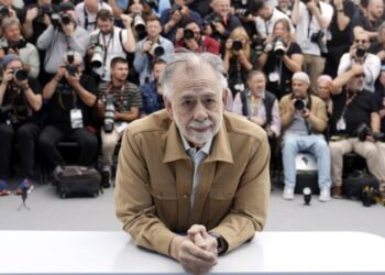 El director de cine Francis Ford Coppola presentó en Cannes su último film, «Megalópolis»