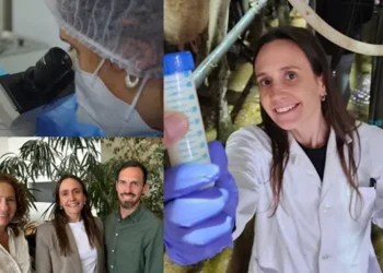 Se metió de lleno al tambo y llevó la leche al laboratorio para crear un producto que no existe en el mundo