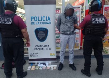 La Policía de la Ciudad evitó el robo a un supermercado