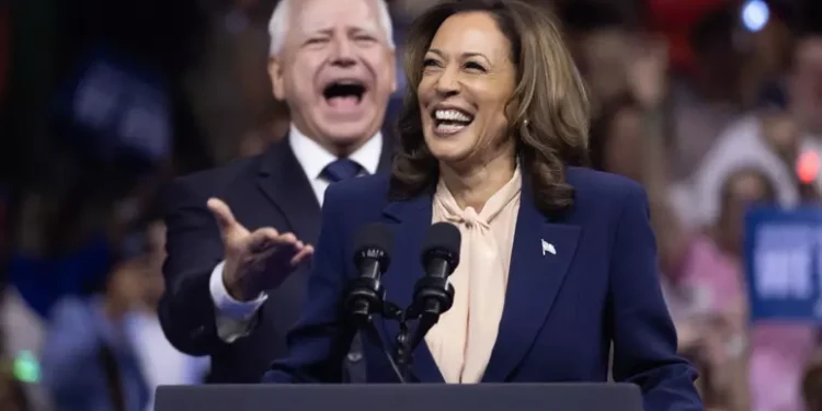 Hollywood se entusiasma con la fórmula Harris-Walz