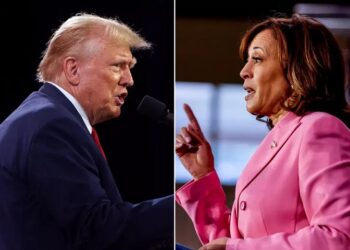 Todo listo para el primer debate Trump vs Harris