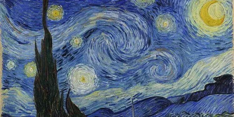 El cielo de Vincent Van Gogh imita la física de la atmósfera