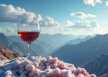 ¿Qué gusto tiene la sal en las copas de vino?