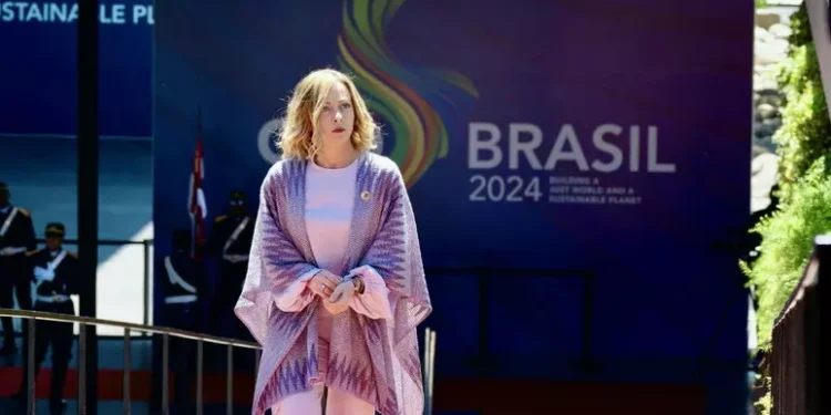 Giorgia Meloni: «Estamos muy lejos de resolver el hambre»