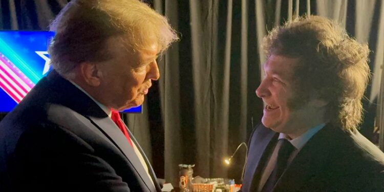 Javier Milei viaja la semana próxima a Estados Unidos a encontrarse con Donald Trump