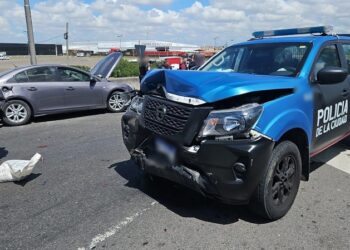 Tras intensa persecución la Policía de la Ciudad capturó a cuatro delincuentes