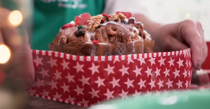Navidad especial: pan dulce con masa madre